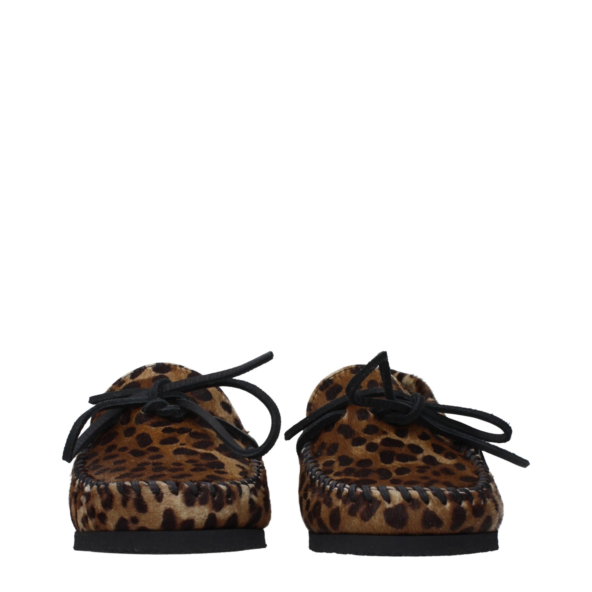 This Flat Loafer Shoes by Isabel Marant for unisex in rubber brown features an exquisite silhouette from the Pony Unisex Rubber Flat Loafer Shoes collection, defined by a sophisticated flat and elegant round toe style.