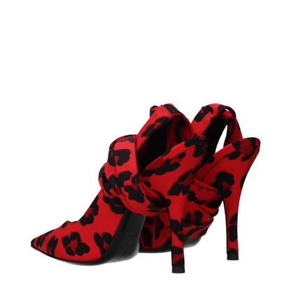 Very-High-Heel Lace-Up Sandals by The Attico for women in leather red features an architectural design from the Women's Leather Very-High-Heel Lace-Up Sandals collection, defined by a architectural high-heel 12-cm-heel very-high-heel and for a architectural finish.