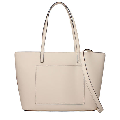Tory Burch Leather Small Shoulder Bag - Beige Gold