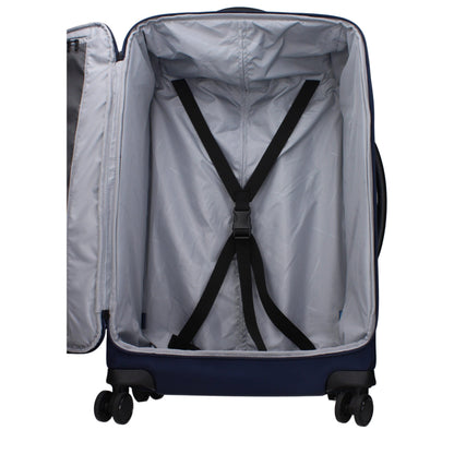 Medium Duffel Bag by Piquadro for men in leather black & blue features an refined Leather Medium Duffel Bag design with a secure zipper, refined built-in-compartments, external-pockets & internal-pockets, and versatile adjustable-strap & handle for a refined finish.