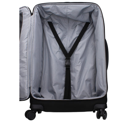 Medium Duffel Bag by Piquadro for men in leather black presents a refined Leather Medium Duffel Bag design, showcasing a secure zipper and refined built-in-compartments, external-pockets & internal-pockets with versatile adjustable-strap & handle.
