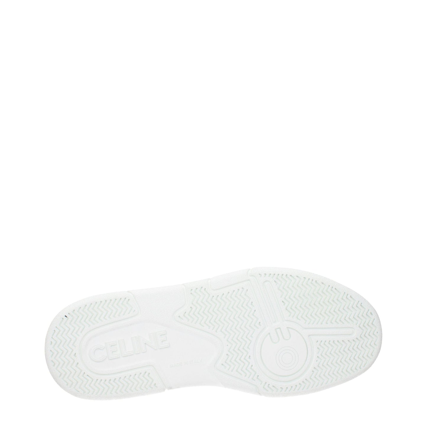 Sneakers by Celine for men in leather white presents a on trend silhouette from the Men's Casual Leather Sneakers collection, showcasing a on trend casual style for an elevated aesthetic.