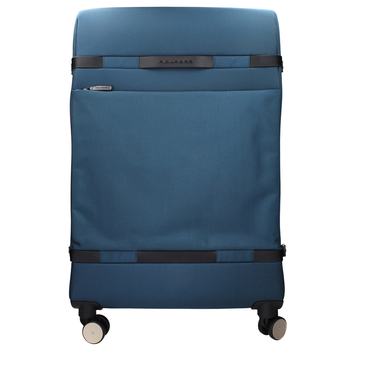 Large Duffel Bag by Piquadro for men in leather blue features an refined Leather Large Duffel Bag design with a secure zipper & buckle, refined external-pockets & internal-pockets, and versatile adjustable-strap & handle for a refined finish.