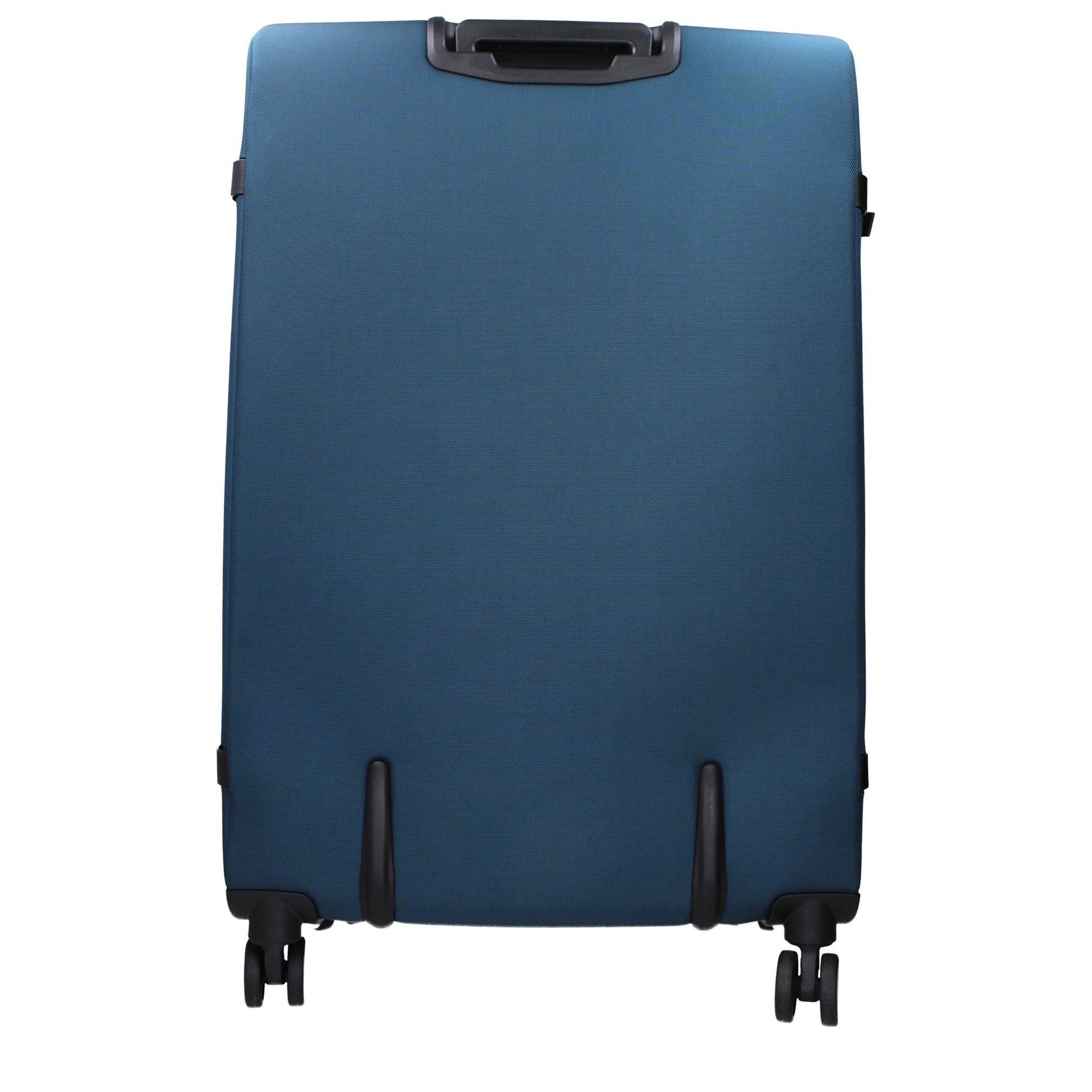 Large Duffel Bag by Piquadro for men in leather blue presents a refined silhouette from the Leather Large Duffel Bag collection, featuring a refined zipper & buckle, ample external-pockets & internal-pockets, and versatile adjustable-strap & handle.