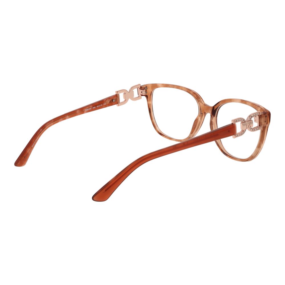 Eyeglasses Frames by Marciano by Guess for women in acetate and orange showcases an refined full-frame frame design featuring a sophisticated coral coloured frame for an refined and refined aesthetic.