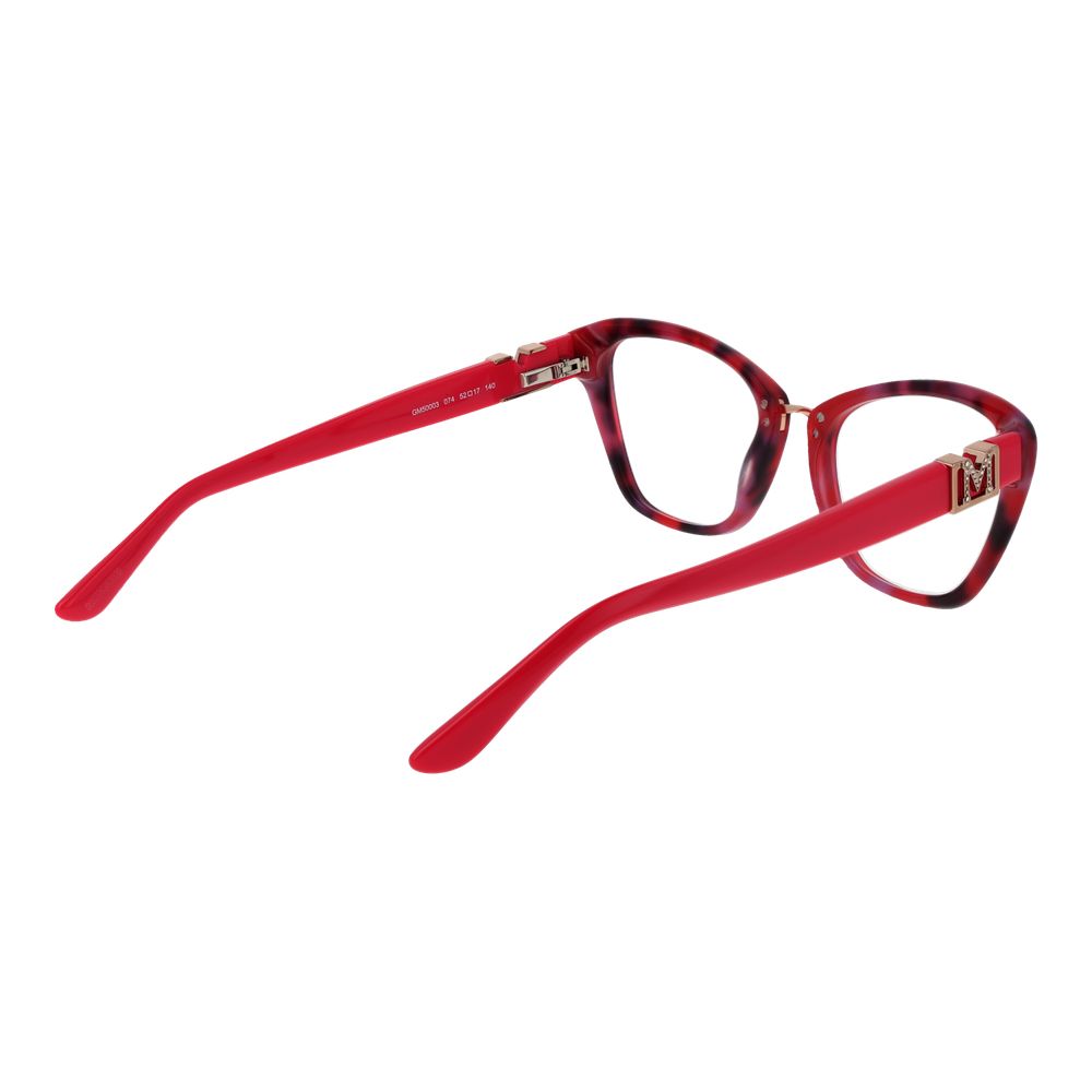 Eyeglasses Frames by Marciano by Guess for women in acetate and multicolor showcases an refined full-frame frame design featuring a sophisticated multicolor coloured frame for an refined and refined aesthetic.