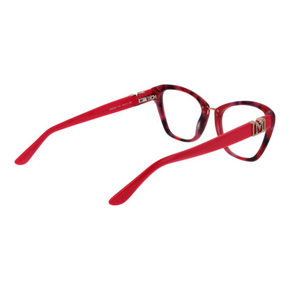 Eyeglasses Frames by Marciano by Guess for women in acetate and multicolor showcases an refined full-frame frame design featuring a sophisticated multicolor coloured frame for an refined and refined aesthetic.
