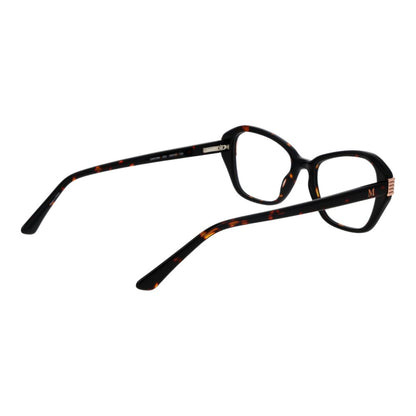 Eyeglasses Frames by Marciano by Guess for women in acetate and brown showcases an refined full-frame frame design featuring a sophisticated brown coloured frame for an refined and refined aesthetic.