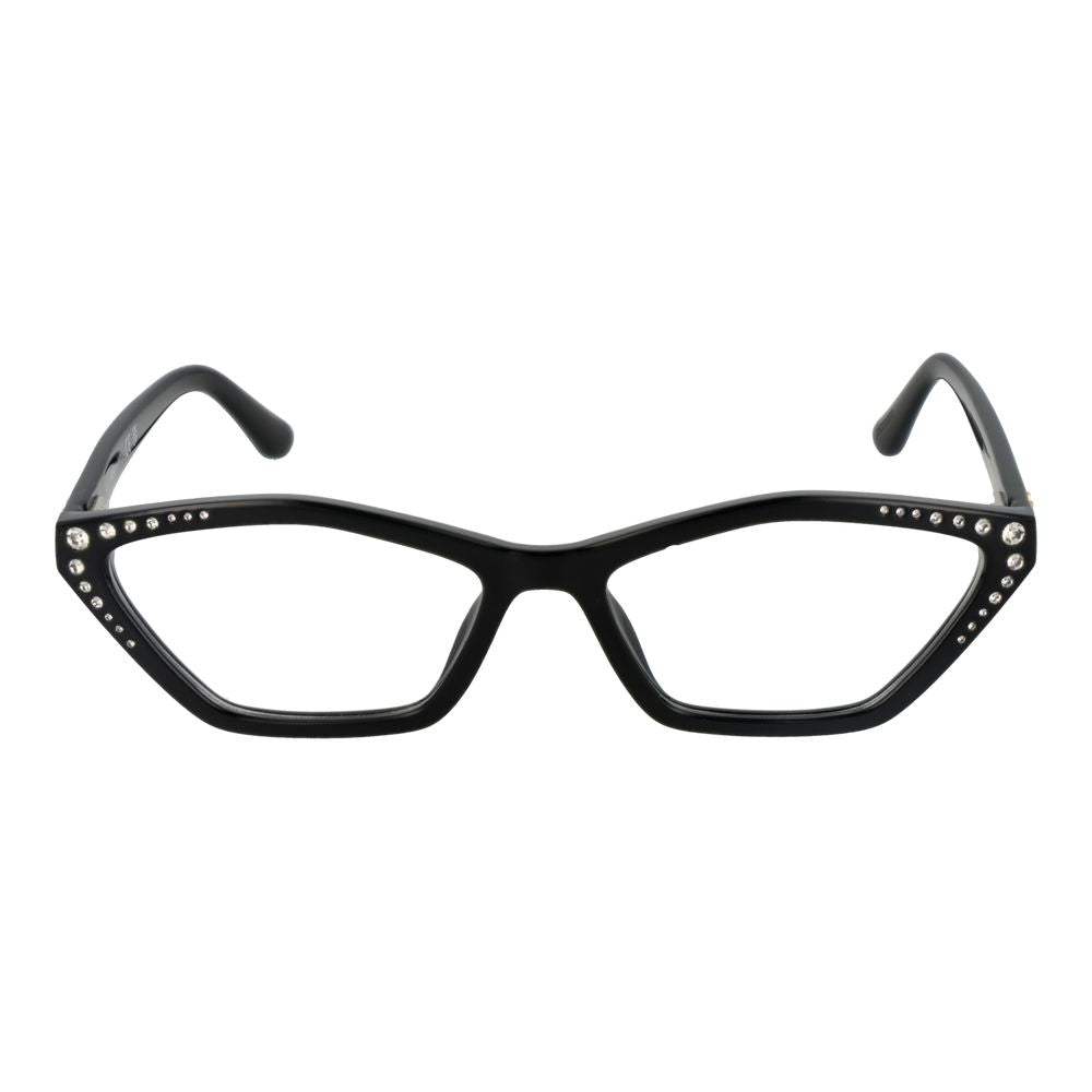 Eyeglasses Frames by Marciano by Guess for women in black showcases a refined full-frame frame design with a refined black coloured frame finish for a refined and sophisticated look.