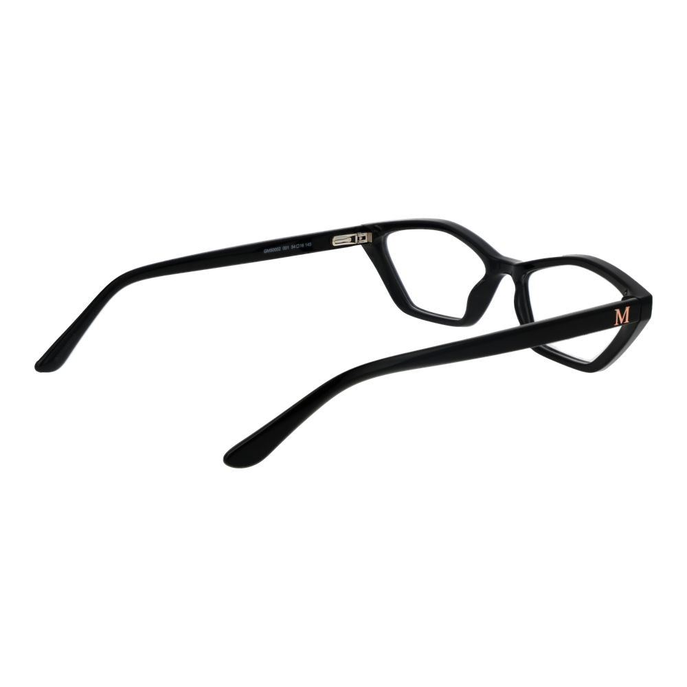 Eyeglasses Frames by Marciano by Guess for women in black features an refined silhouette, showcasing the refined black coloured frame and sophisticated full-frame frame design.