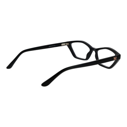 Eyeglasses Frames by Marciano by Guess for women in black features an refined silhouette, showcasing the refined black coloured frame and sophisticated full-frame frame design.