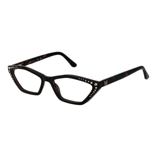Eyeglasses Frames by Marciano by Guess for women in stainless steel and brown showcases an refined full-frame frame design featuring a sophisticated brown coloured frame for an refined and refined aesthetic.
