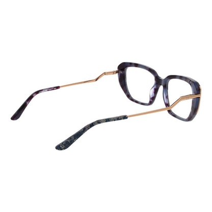 Eyeglasses Frames by Marciano by Guess for women in acetate multicolor showcases a refined full-frame frame design with a refined multicolor coloured frame finish for a refined and sophisticated look.