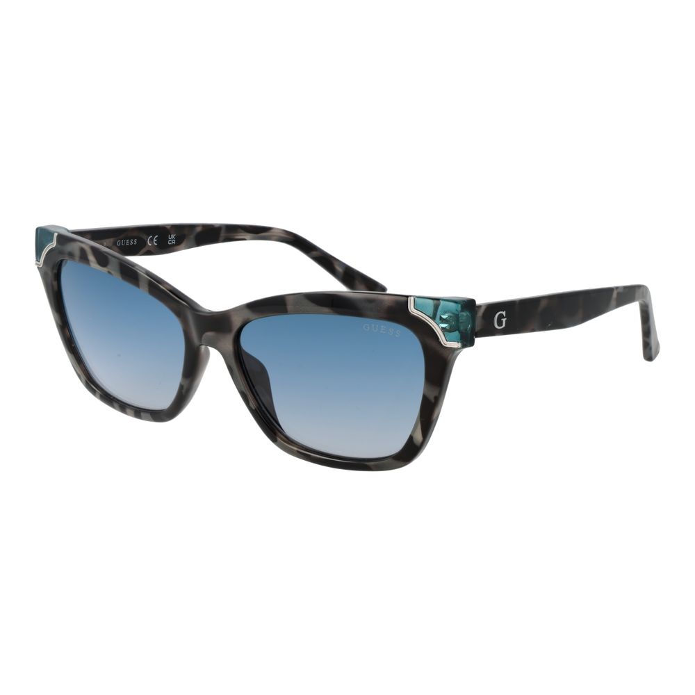 Guess Cat-Eye Gradient Medium-Tint Stainless Steel Sunglasses - Multicolour