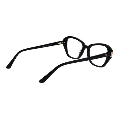 Eyeglasses Frames by Marciano by Guess for women in acetate and black showcases an refined full-frame frame design featuring a sophisticated black coloured frame for an refined and refined aesthetic.