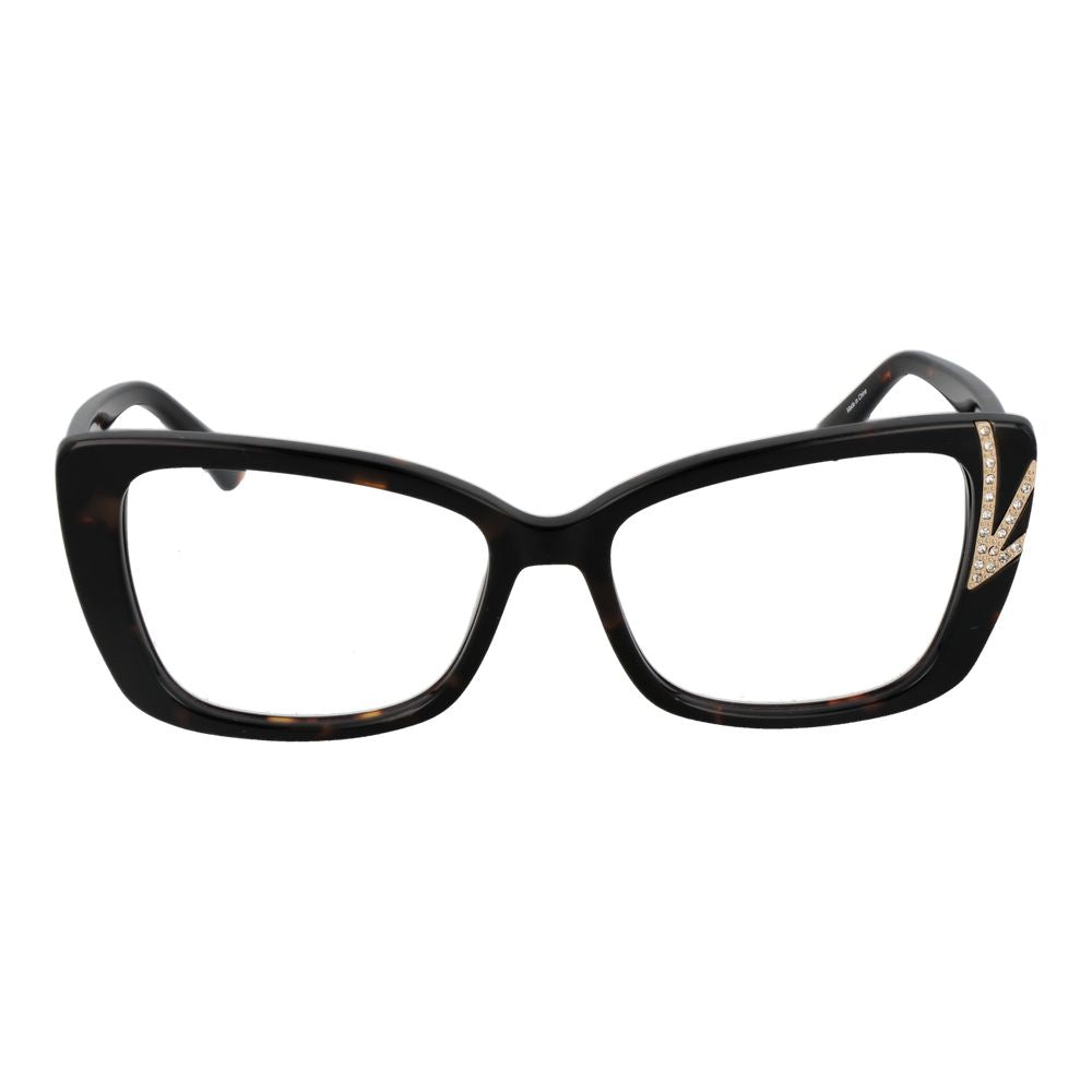 Eyeglasses Frames by Marciano by Guess for women in and black showcases an refined full-frame frame design featuring a sophisticated black coloured frame for an refined and refined aesthetic.
