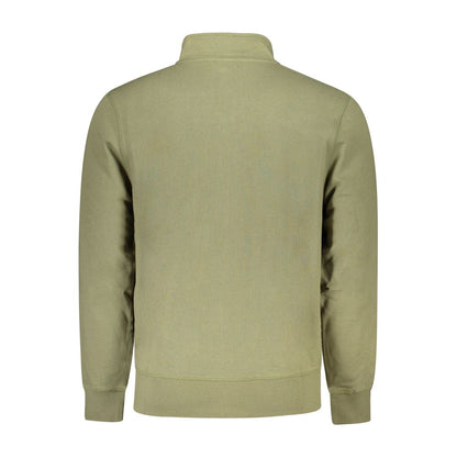Sweatshirt by North Sails for men in cotton green features a unrivaled silhouette with a refined and unrivaled detailing for a sophisticated look.