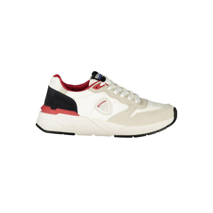 Athletic Sneakers Blauer men polyester & polyethylene red & white featuring a avant-garde Men's Athletic Polyester & Polyethylene Sneakers design with a avant-garde athletic style for a refined finish.