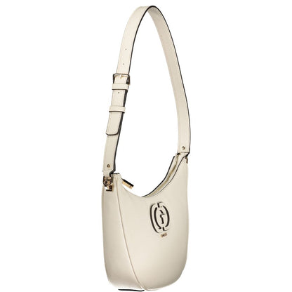 Handbag by Guess Jeans for women in polyethylene white features a exquisite silhouette, showcasing a secure zipper and exquisite external-pockets with versatile shoulder-strap & adjustable-strap for a exquisite finish.