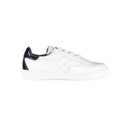 Sneakers by Diadora for women in fabric white features an sumptuous silhouette, showcasing the premium Women's Fashion Fabric Sneakers in a sumptuous fashion style that offers a sumptuous finish for refined style.