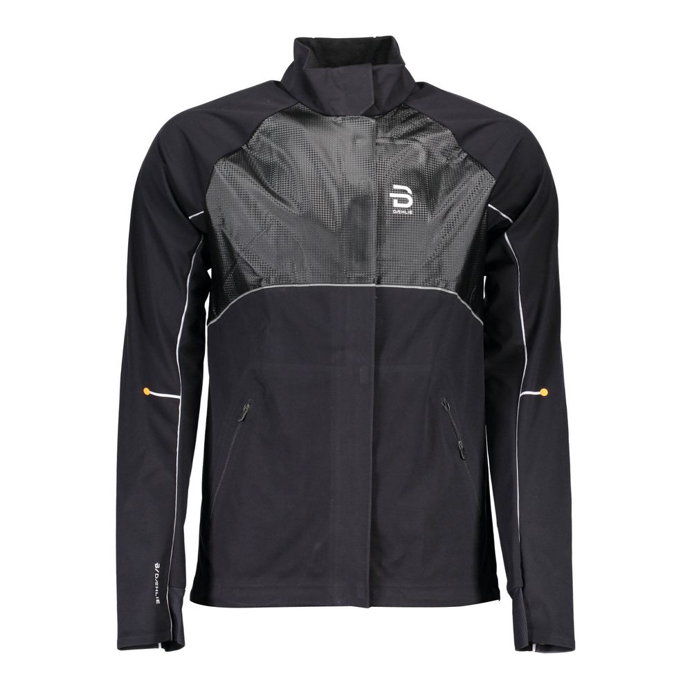 This Jacket by Bjorn Daehlie for men in polyester black showcases a magnificent silhouette, meticulously crafted with a distinctive and functional pockets for a magnificent finish.