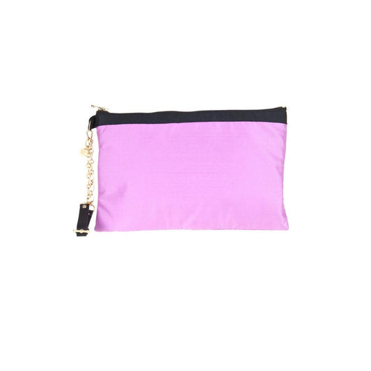 Handbag by Patrizia Pepe for women in silk purple features a exquisite silhouette, showcasing a secure zipper and exquisite with versatile for a exquisite finish.