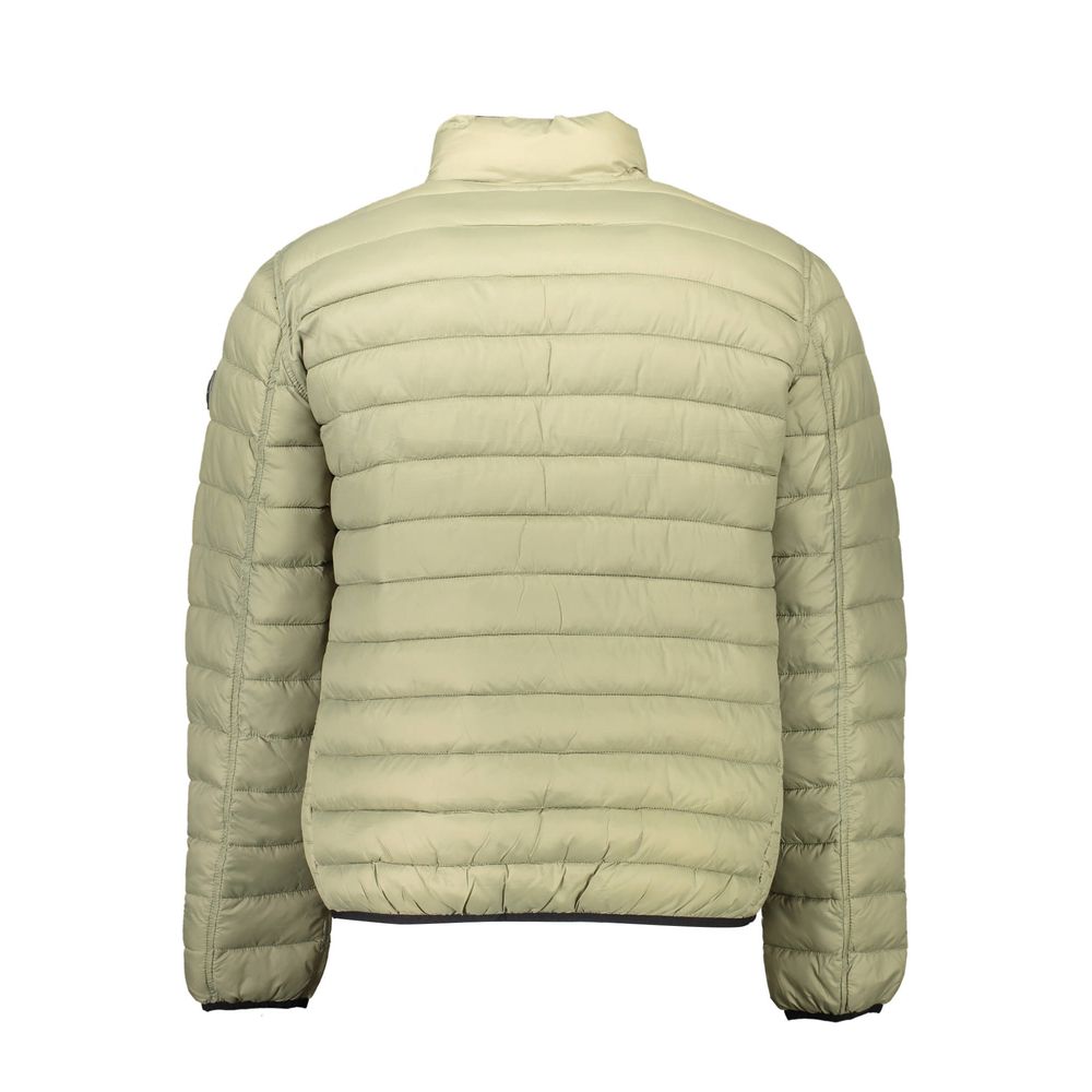 Jacket by U.S. POLO ASSN. for men in nylon green presents a authentic silhouette, artfully detailed with a authentic and functional pockets for a premium authentic finish.