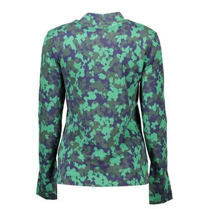 Sweater by Gant for women in cotton green showcases a sumptuous silhouette, artfully finished with a sumptuous and for a sophisticated, sumptuous look.