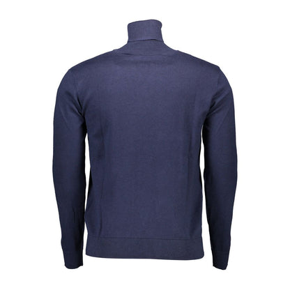 This Sweater by U.S. POLO ASSN. for men in cotton blue presents a understated silhouette, featuring a sophisticated and for a understated finish.
