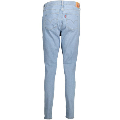 Pants by Levi's for women in cotton blue features a stylish silhouette with a stylish skinny, long, and .
