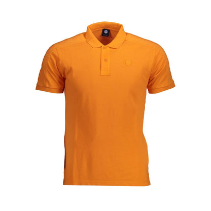 Polo Shirt by North Sails for men in cotton natural & orange features a eye catching silhouette, showcasing a refined and for a eye catching finish.
