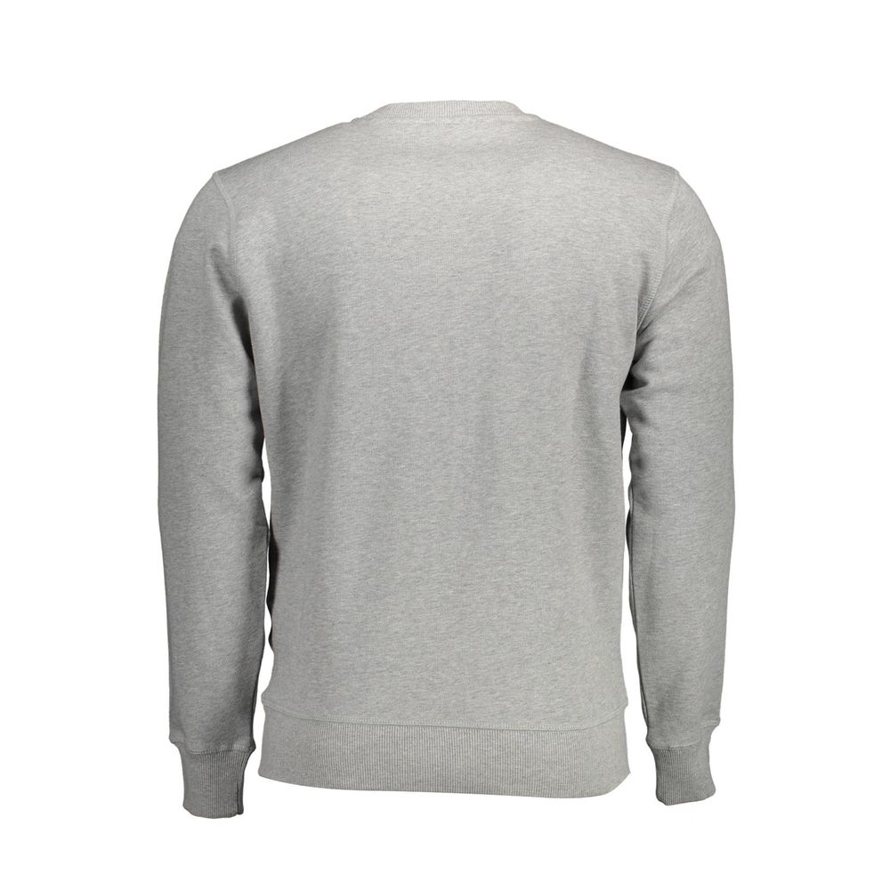 Sweatshirt Sweater by North Sails for men in cotton gray & natural showcases a downtown chic silhouette, artfully finished with a downtown chic round neckline and for a sophisticated, high-end look.
