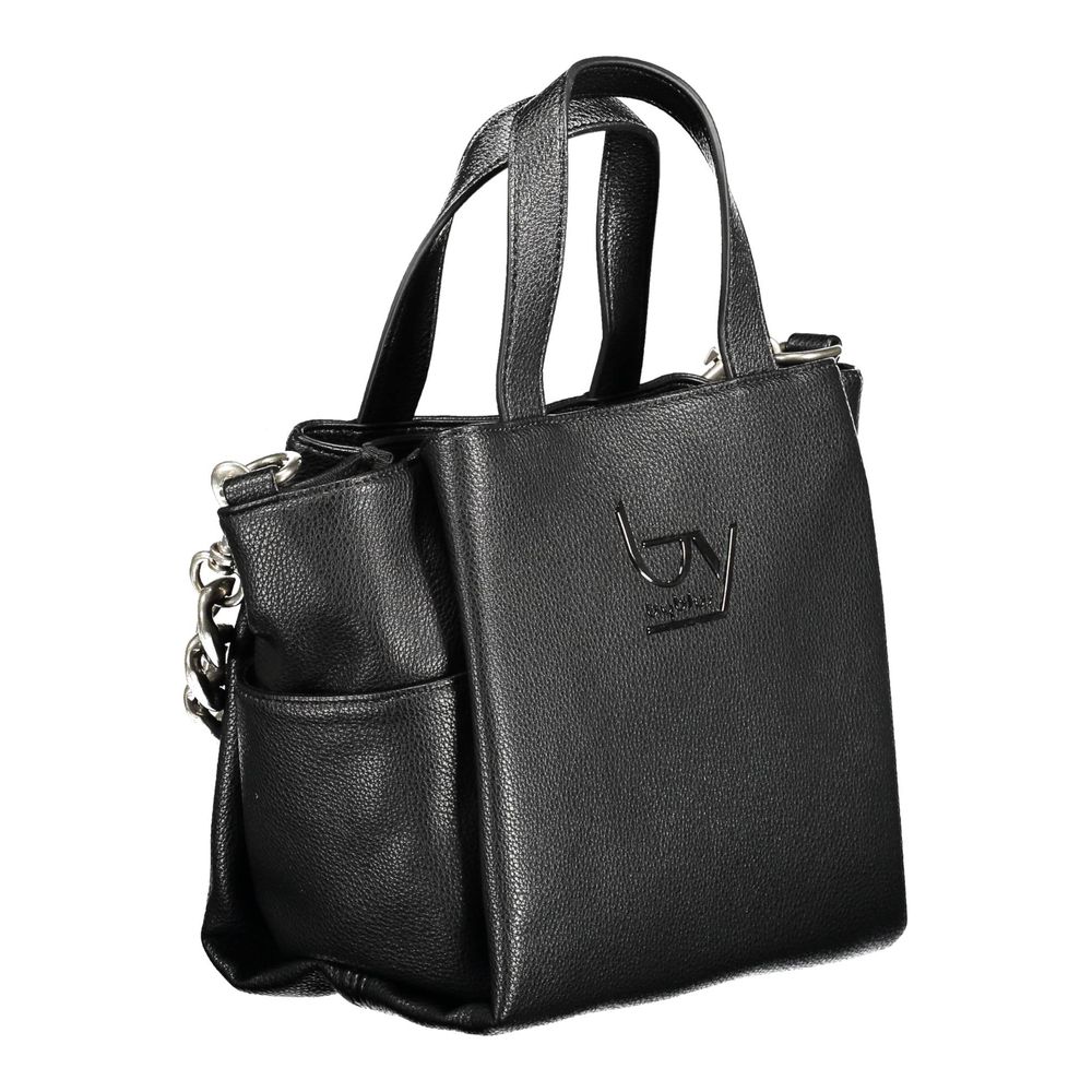 Shopper Handbag by BYBLOS for women in faux pebbled leather black features a exquisite silhouette, showcasing a secure and exquisite external-pockets & internal-pockets with versatile shoulder-strap, adjustable-strap & handle for a exquisite finish.