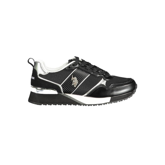 Sneakers by U.S. POLO ASSN. for women in polyester white presents a sumptuous silhouette as Women's Fashion Polyester Sneakers, expertly defined by a sumptuous fashion style for a sumptuous, high-fashion look.