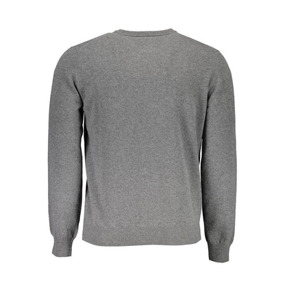 Sweater by Harmont & Blaine for men in wool gray showcases a sumptuous silhouette, artfully finished with a sumptuous and for a sophisticated, sumptuous look.