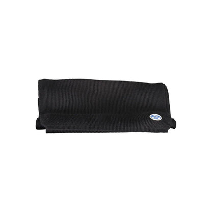 Scarf by North Sails for men in cotton black presents a ethereal silhouette, artfully capturing the essence of the ethereal Cotton Scarf design for a sophisticated look.