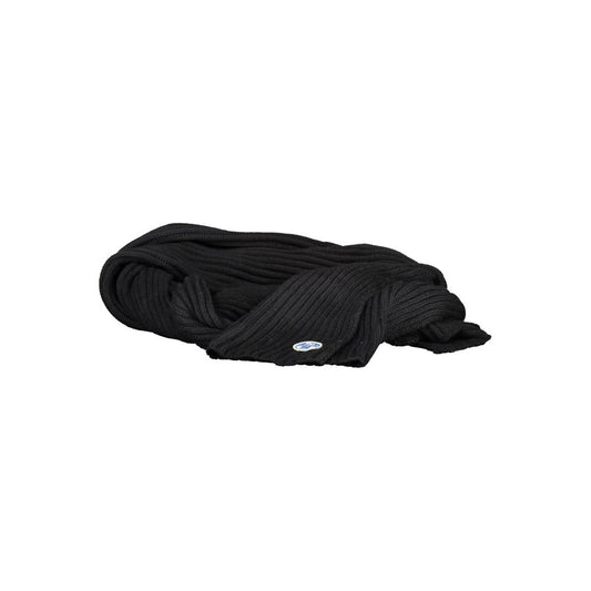 Scarf by North Sails for men in cotton black presents a ethereal silhouette, artfully capturing the sophisticated design and premium aesthetic of the Cotton Scarf.