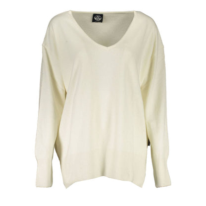 Sweater by North Sails for women in polyamide wool white features an polished silhouette, showcasing refined and a sophisticated for a truly polished finish.
