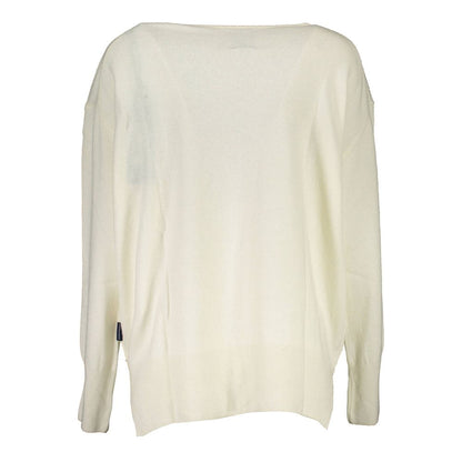 This Sweater by North Sails for women in polyamide wool white presents a understated silhouette, featuring a sophisticated and for a understated finish.