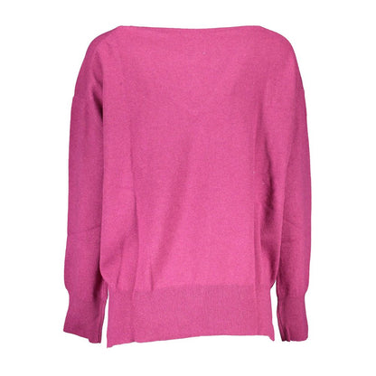 Sweater by North Sails for women in polyamide wool purple showcases a discreet silhouette, finished with a discreet and for a discreet look.