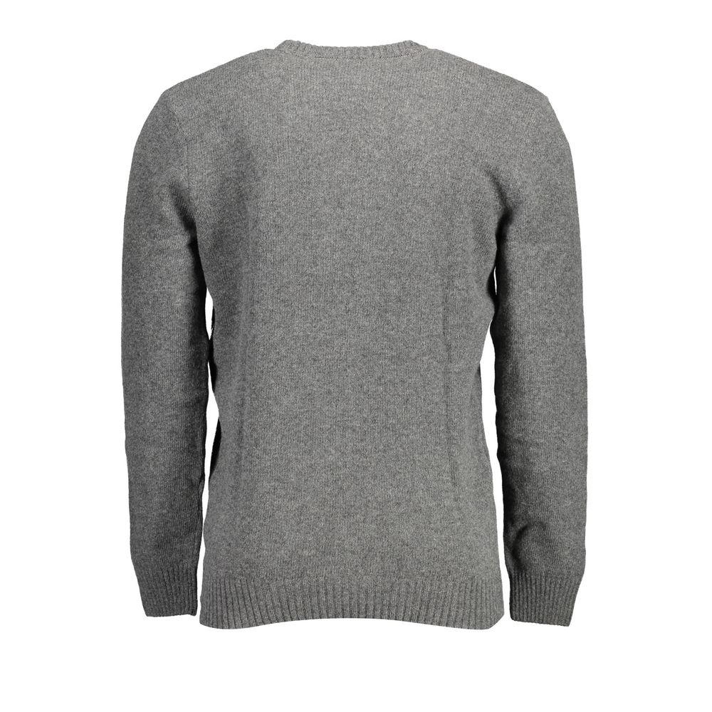 Sweater by U.S. POLO ASSN. for men in wool gray features an polished silhouette, showcasing refined and a sophisticated for a truly polished finish.