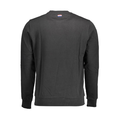 Sweatshirt Sweater by U.S. POLO ASSN. for men in cotton black showcases an masterful silhouette, artfully detailed with a masterful and for a sophisticated, premium finish.