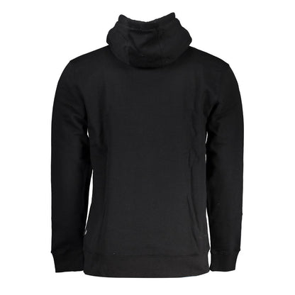 Hooded Sweatshirt Sweater by Vans for men in cotton black features an polished silhouette, showcasing refined and a sophisticated hooded neckline for a truly polished finish.