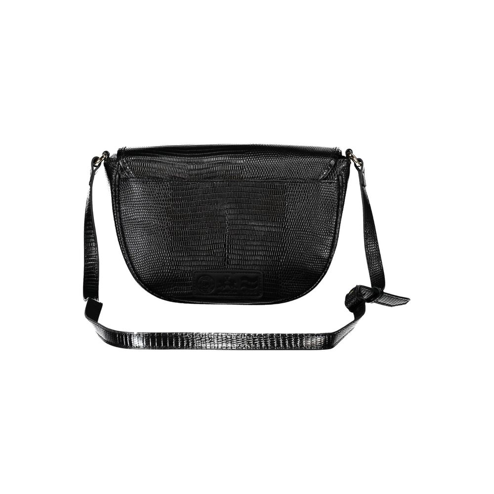 Shoulder Handbag by La Martina for women in polyethylene black features an refined silhouette, showcasing a secure zipper, ample external-pockets & internal-pockets, and versatile shoulder-strap & adjustable-strap for a sophisticated refined aesthetic.