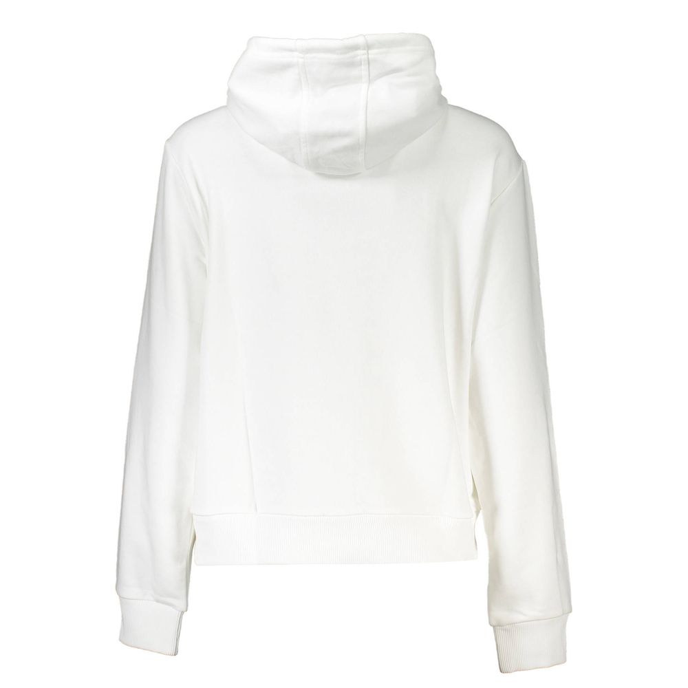 This Hooded Sweatshirt Sweater by Cavalli Class for women in cotton white presents a understated silhouette, featuring a sophisticated and for a understated finish.