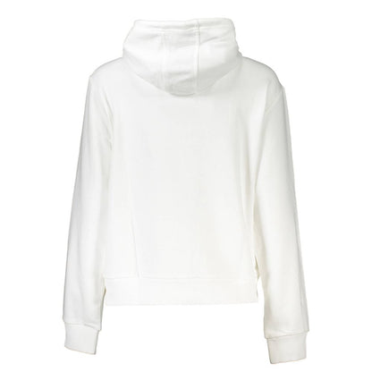 This Hooded Sweatshirt Sweater by Cavalli Class for women in cotton white presents a understated silhouette, featuring a sophisticated and for a understated finish.