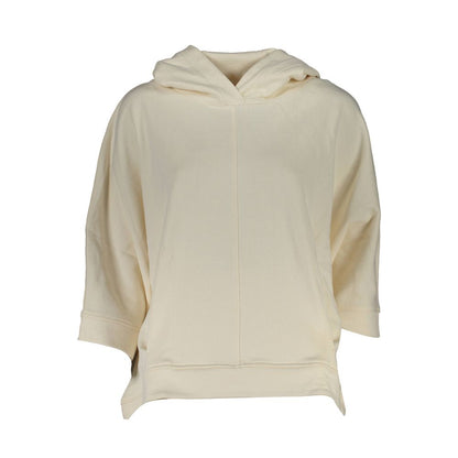 Hooded Sweatshirt Sweater by North Sails for women in cotton white showcases a discreet silhouette, finished with a discreet hooded neckline and three-quarter-sleeve for a discreet look.