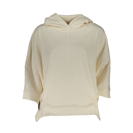 Hooded Sweatshirt Sweater by North Sails for women in cotton white showcases a discreet silhouette, finished with a discreet hooded neckline and three-quarter-sleeve for a discreet look.