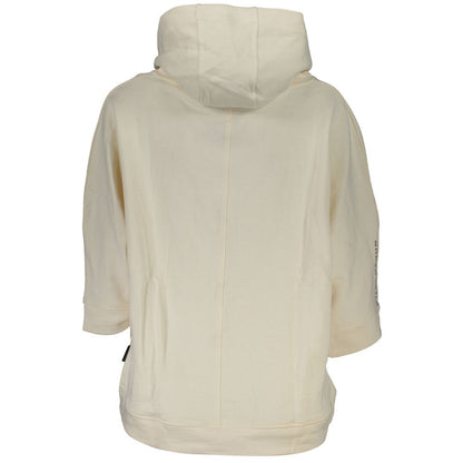 Hooded Sweatshirt Sweater by North Sails for women in cotton white showcases a sumptuous silhouette, artfully finished with a sumptuous hooded neckline and for a sophisticated, sumptuous look.