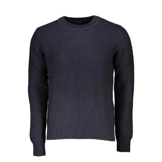 Sweater by North Sails for men in cotton blue showcases a sumptuous silhouette, artfully finished with a sumptuous crew neckline and for a sophisticated, sumptuous look.